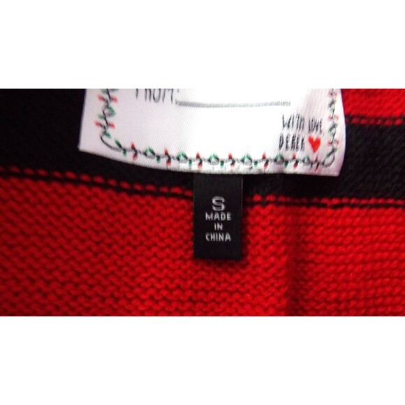 Derek Heart Santa Skirt Size Small Worn 1x Knit Christmas Party Holiday Festive - Picture 5 of 11